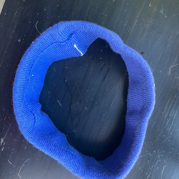 Headband - Knit, Embroidered with letter “C” Periwinkle - Picture 5 of 7